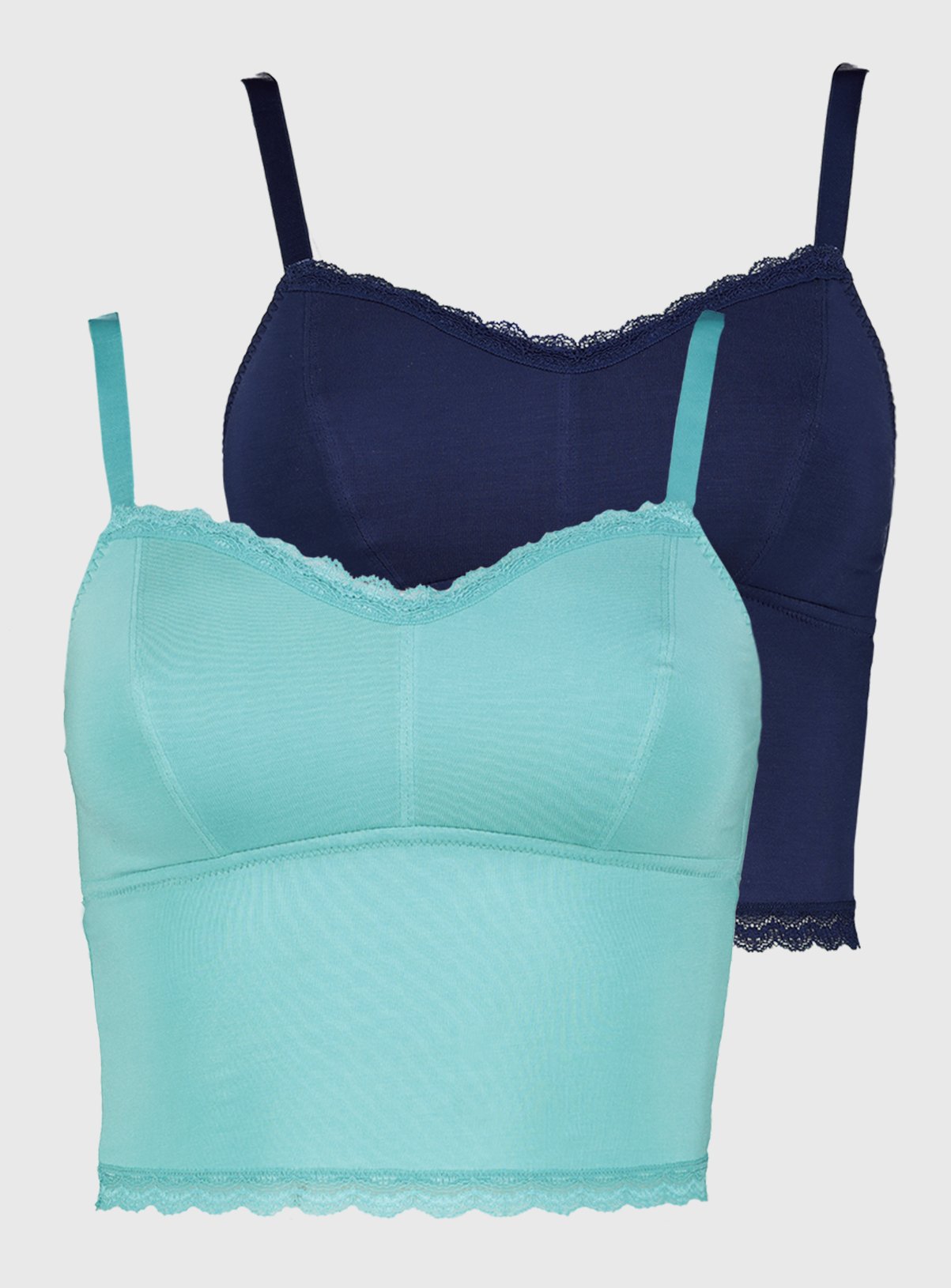 navy camisole bra